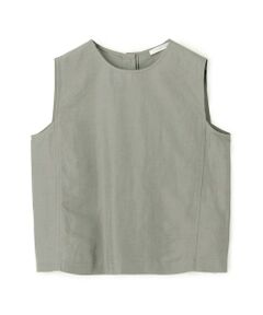 TOMORROWLAND / トゥモローランド シャツ・ブラウス（半袖以外） | リネンキュプラシルクコンパクト スリーブレス プルオーバーシャツ