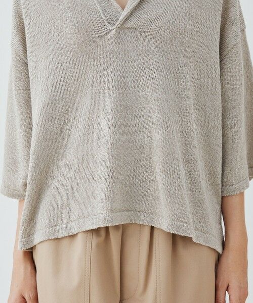 TOMORROWLAND / トゥモローランド ニット・セーター | リネンリリヤーン スキッパープルオーバー | 詳細7