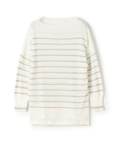 TOMORROWLAND / トゥモローランド ニット・セーター | リネンコード バスクプルオーバーニット