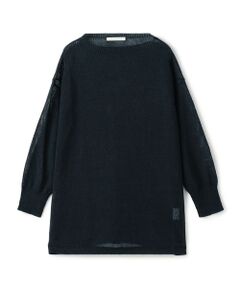 TOMORROWLAND / トゥモローランド ニット・セーター | リネンコード ボートネック プルオーバーニット