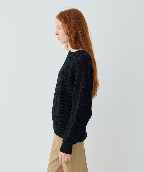 TOMORROWLAND / トゥモローランド ニット・セーター | ペーパーヤーン クルーネックプルオーバー | 詳細3