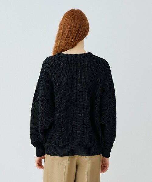 TOMORROWLAND / トゥモローランド ニット・セーター | ペーパーヤーン クルーネックプルオーバー | 詳細4