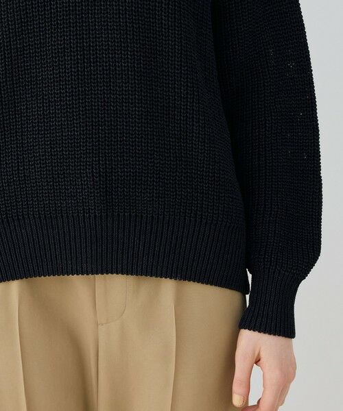 TOMORROWLAND / トゥモローランド ニット・セーター | ペーパーヤーン クルーネックプルオーバー | 詳細7