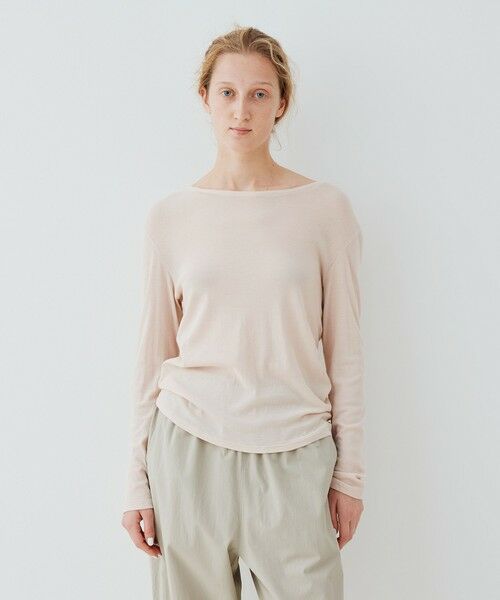 TOMORROWLAND / トゥモローランド カットソー（半袖以外） | ガーゼジャージー ロングスリーブプルオーバー | 詳細2