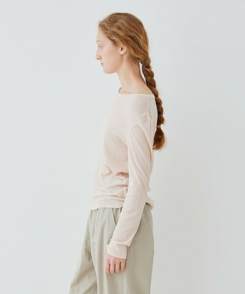 TOMORROWLAND / トゥモローランド カットソー（半袖以外） | ガーゼジャージー ロングスリーブプルオーバー | 詳細3