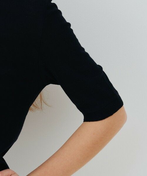 TOMORROWLAND / トゥモローランド Tシャツ | ガーゼジャージー ヘンリーネックプルオーバー | 詳細6