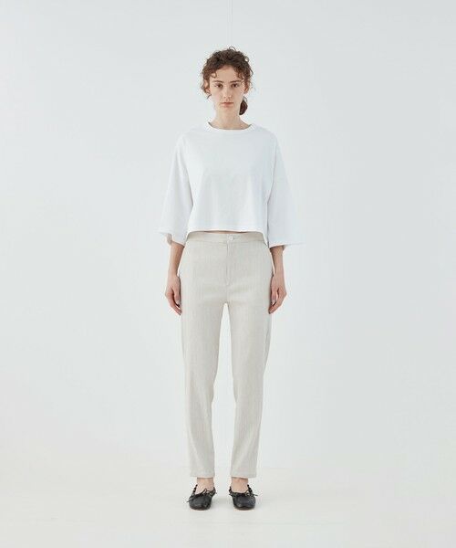 TOMORROWLAND / トゥモローランド Tシャツ | コンパクトジャージー ワイドプルオーバー | 詳細1