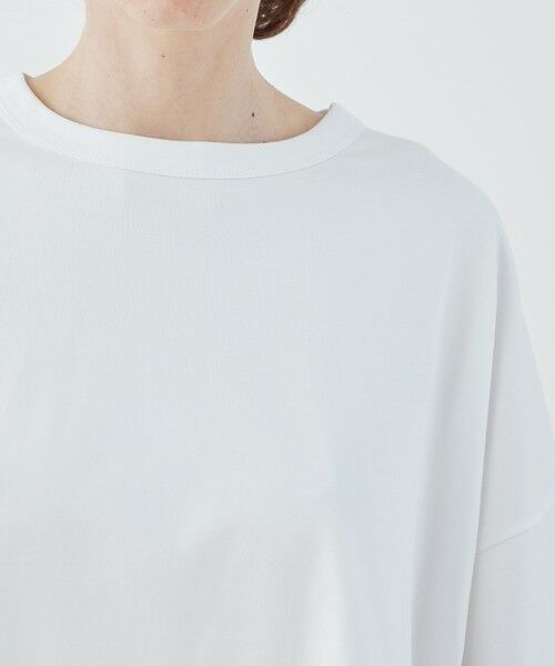 TOMORROWLAND / トゥモローランド Tシャツ | コンパクトジャージー ワイドプルオーバー | 詳細5