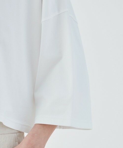 TOMORROWLAND / トゥモローランド Tシャツ | コンパクトジャージー ワイドプルオーバー | 詳細7