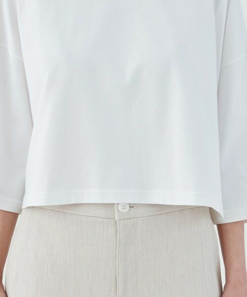 TOMORROWLAND / トゥモローランド Tシャツ | コンパクトジャージー ワイドプルオーバー | 詳細8