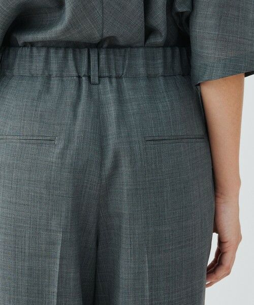 TOMORROWLAND / トゥモローランド スラックス・ドレスパンツ | エアリークレープ ツータックパンツ | 詳細6