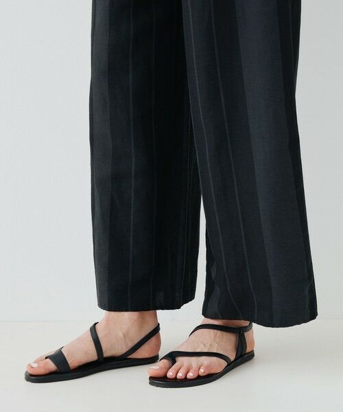 TOMORROWLAND / トゥモローランド その他パンツ | リネンキュプラシルクコンパクト ワイドイージーパンツ | 詳細8