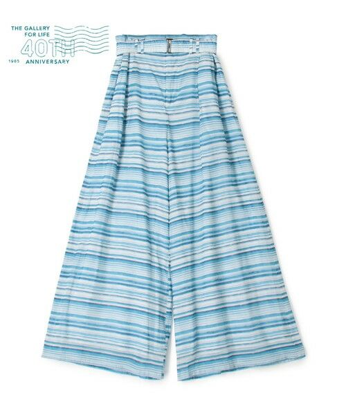 TOMORROWLAND / トゥモローランド その他パンツ | Sea Waves Drawing Pants（64 ブルー系）
