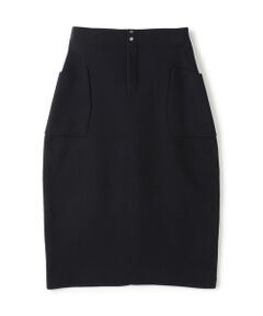 TOMORROWLAND / トゥモローランド ロング・マキシ丈スカート | ミラノリブ コクーンミディスカート