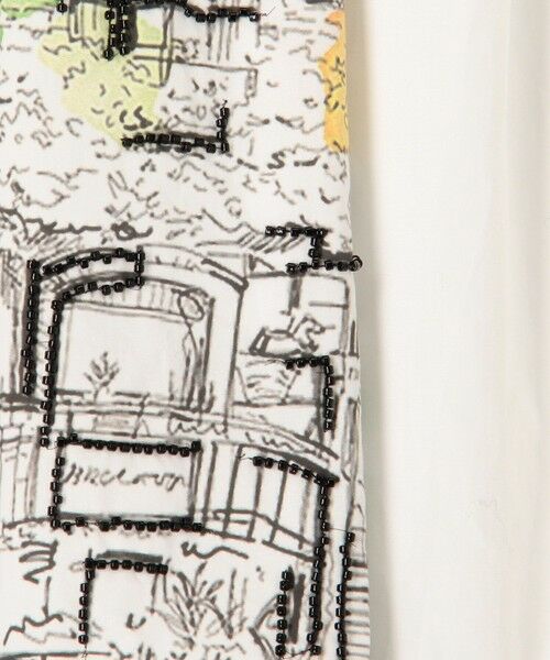 TOMORROWLAND / トゥモローランド ロング・マキシ丈スカート | Landscape Embroidery Skirt | 詳細9