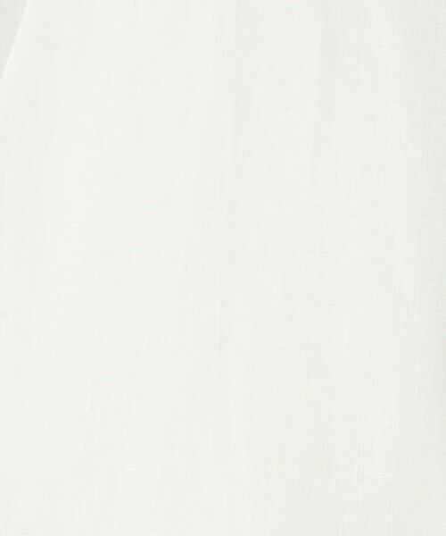 TOMORROWLAND / トゥモローランド ノーカラージャケット | リブコンビフレンチリネン ハーフスリーブジャケット | 詳細11
