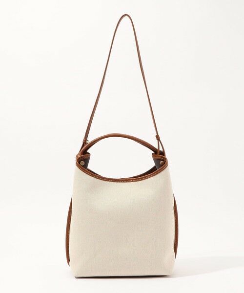 TOMORROWLAND / トゥモローランド ハンドバッグ | FEEL AND TASTE bar-knot canvas tall | 詳細3