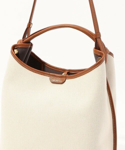TOMORROWLAND / トゥモローランド ハンドバッグ | FEEL AND TASTE bar-knot canvas tall | 詳細6