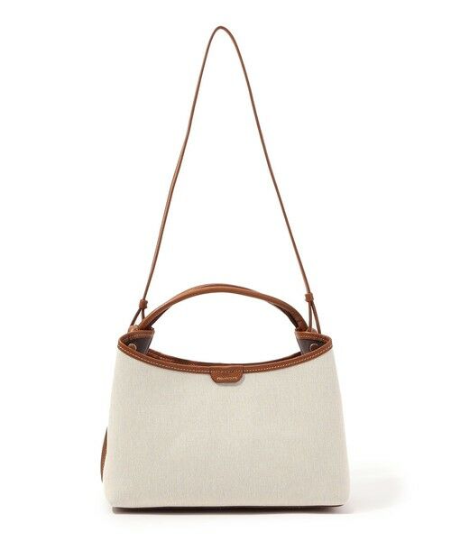 TOMORROWLAND/トゥモローランド FEEL AND TASTE bar-knot canvas mini 42 ライトベージュ系 F TOMORROWLAND/トゥモローランド FEEL AND TASTE bar-knot canvas mini 42 ライトベージュ系 F