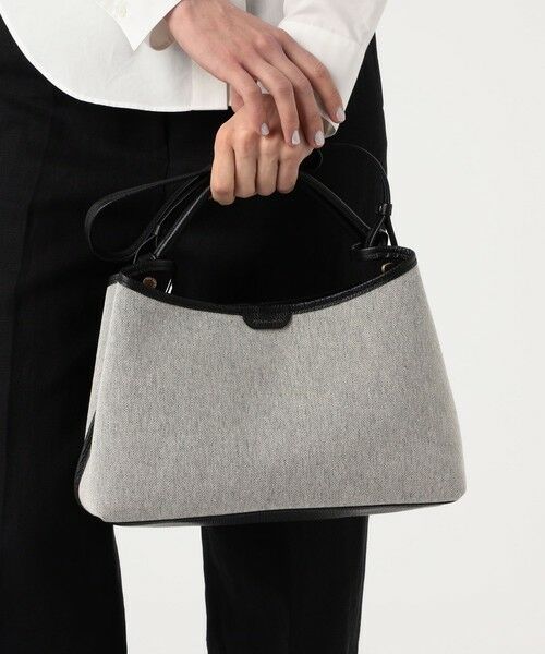 TOMORROWLAND / トゥモローランド ハンドバッグ | FEEL AND TASTE bar-knot canvas mini | 詳細1