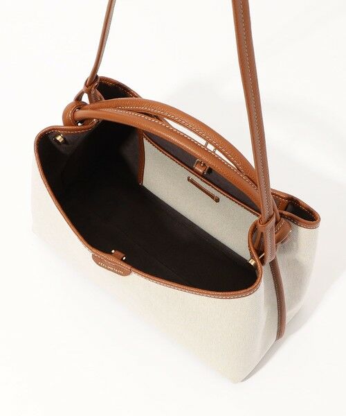 TOMORROWLAND / トゥモローランド ハンドバッグ | FEEL AND TASTE bar-knot canvas mini | 詳細9