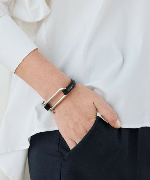 TOMORROWLAND / トゥモローランド ブレスレット・バングル | CXC BUCKLE X LEATHER ブレスレット | 詳細1