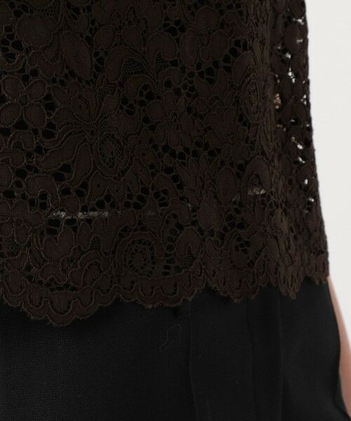 TOMORROWLAND / トゥモローランド シャツ・ブラウス | BAUM UND PFERDGARTEN MIAH ハーフスリーブレースシャツ | 詳細8