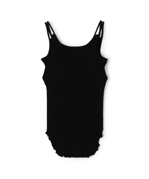 TOMORROWLAND / トゥモローランド Tシャツ | HAKUJI Random rib bra TT(19 ブラック)