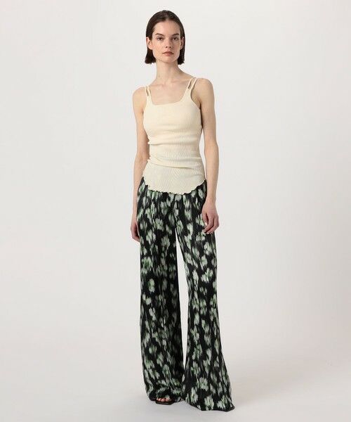 TOMORROWLAND / トゥモローランド Tシャツ | HAKUJI Random rib bra TT | 詳細1