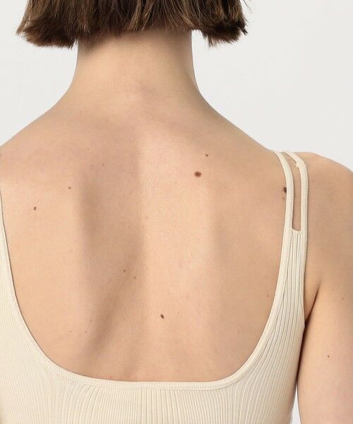 TOMORROWLAND / トゥモローランド Tシャツ | HAKUJI Random rib bra TT | 詳細6
