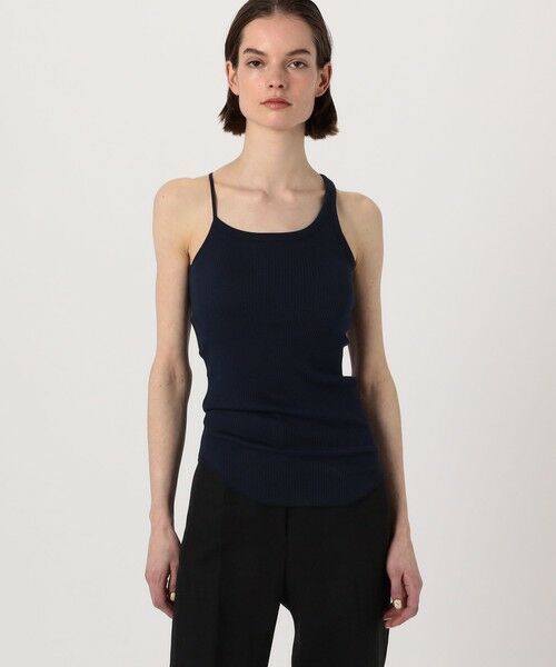 TOMORROWLAND / トゥモローランド タンクトップ | HAKUJI Cotton asym TT | 詳細2