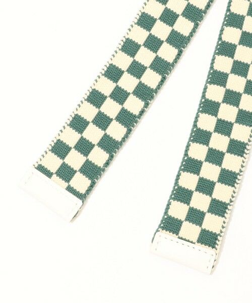 TOMORROWLAND / トゥモローランド ベルト・サスペンダー | GALERIE VIE MAS CHECKERFLAG ベルト | 詳細2