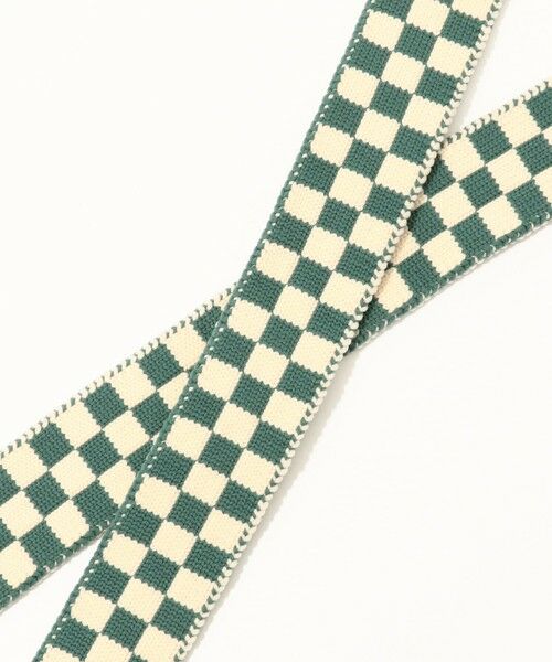 TOMORROWLAND / トゥモローランド ベルト・サスペンダー | GALERIE VIE MAS CHECKERFLAG ベルト | 詳細3