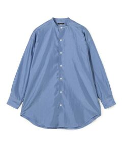 TOMORROWLAND / トゥモローランド シャツ・ブラウス（半袖以外） | HAVERSACK シルクツイル バンドカラーシャツ