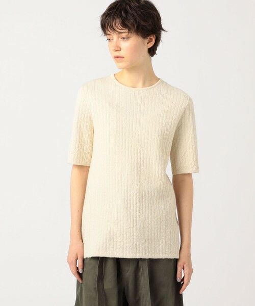 TOMORROWLAND / トゥモローランド ニット・セーター | Lauren Manoogian ラインキルトＴシャツ | 詳細2