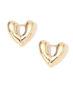 TOMORROWLAND / トゥモローランド ピアス・イヤリング | Annika Inez HEART HOOPS S ゴールドピアス