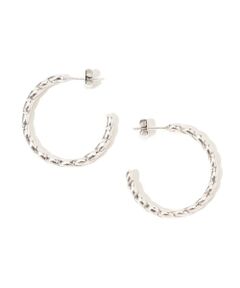 TOMORROWLAND / トゥモローランド ピアス・イヤリング | 【別注】PHILIPPE AUDIBERT FAY HOOPS シルバーピアス