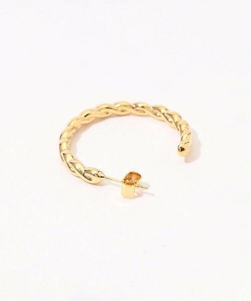 TOMORROWLAND / トゥモローランド ピアス・イヤリング | 【別注】PHILIPPE AUDIBERT FAY HOOPS ゴールドピアス | 詳細3
