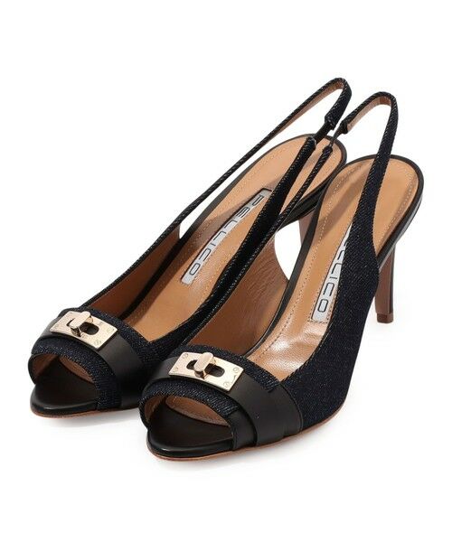 TOMORROWLAND / トゥモローランド サンダル | PELLICO DENIM バックストラップ サンダル | 詳細1