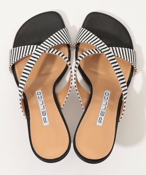 TOMORROWLAND / トゥモローランド サンダル | PELLICO STRIPE ヒールサンダル | 詳細7