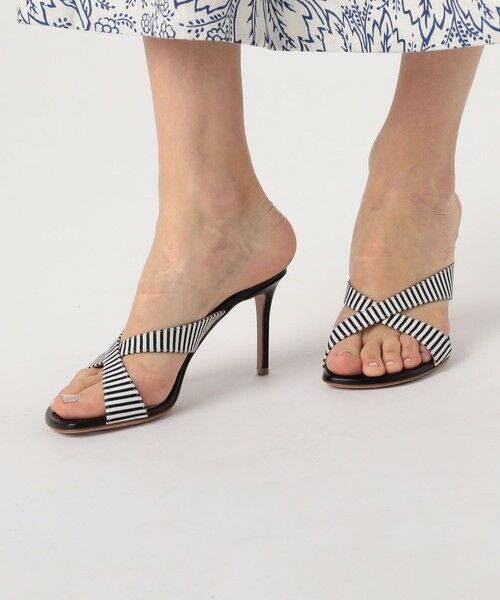 TOMORROWLAND / トゥモローランド サンダル | PELLICO STRIPE ヒールサンダル | 詳細8