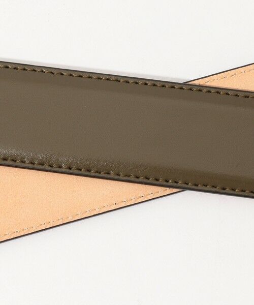 TOMORROWLAND / トゥモローランド ベルト・サスペンダー | AMBOISE ROUND BUCKLE レザーベルト | 詳細3
