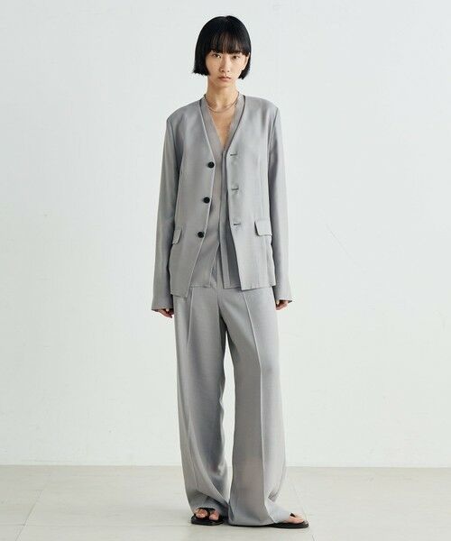 TOMORROWLAND / トゥモローランド シャツ・ブラウス | ウールビエラ Vネックシャツ | 詳細1