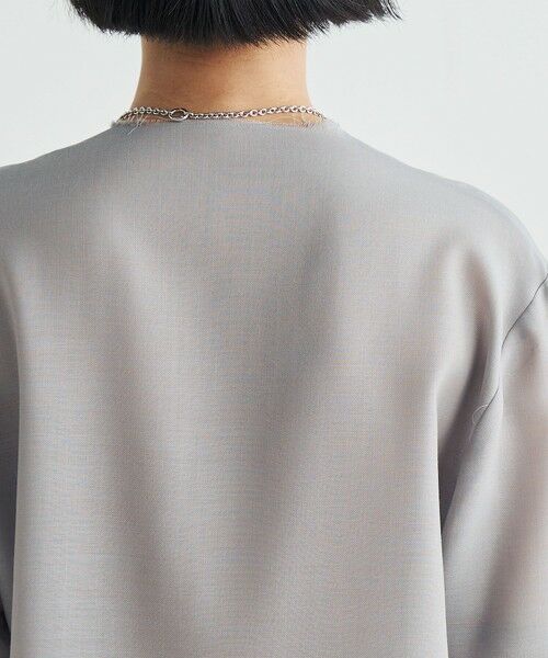 TOMORROWLAND / トゥモローランド シャツ・ブラウス | ウールビエラ Vネックシャツ | 詳細6