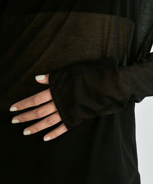 TOMORROWLAND / トゥモローランド カットソー（半袖以外） | シアーフライス ロングスリーブトップス | 詳細8