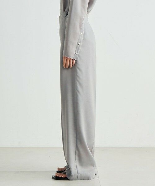 TOMORROWLAND / トゥモローランド スラックス・ドレスパンツ | ウールビエラ ワイドスラックス | 詳細2