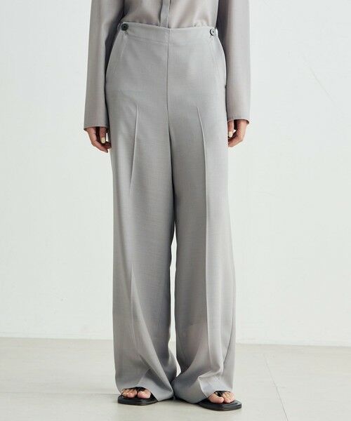 TOMORROWLAND / トゥモローランド スラックス・ドレスパンツ | ウールビエラ ワイドスラックス | 詳細3