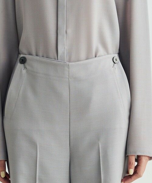 TOMORROWLAND / トゥモローランド スラックス・ドレスパンツ | ウールビエラ ワイドスラックス | 詳細5