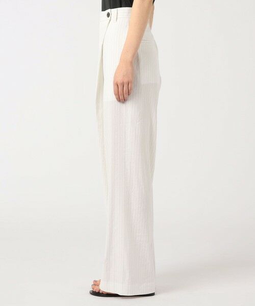 TOMORROWLAND / トゥモローランド その他パンツ | リネンストレッチ ラップスラックス | 詳細4