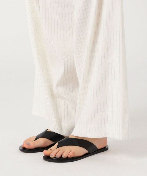 TOMORROWLAND / トゥモローランド その他パンツ | リネンストレッチ ラップスラックス | 詳細9